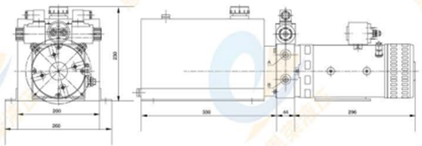 Hydraulic Leg Power Unit