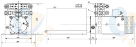 Hydraulic Climbing Ladder Power Unit