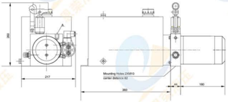 Dump Trailer Power Unit